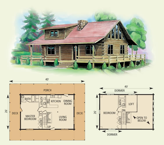 calhoun log home
