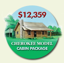 log home cabin kit