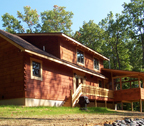 Modified Buchanan Log home
