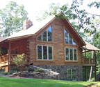 Modified Dogwood Log Home