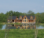 Modified Fairmont Log Home