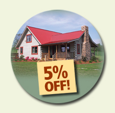 5% off predesigned home plans