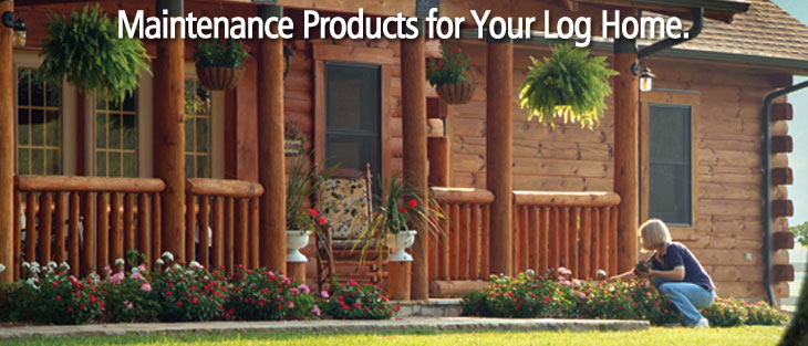 maintenance products for your log home