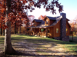 log cabin home