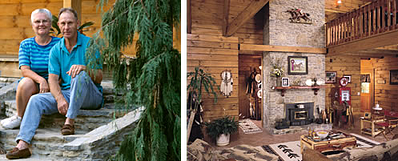 Log Home Living - Safe in Any Storm!