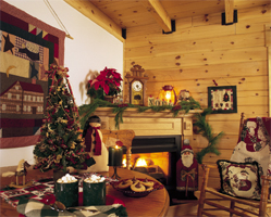 A Happy Log Home NEW YEAR!