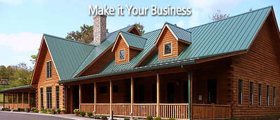Log Home Logs offers Unique Commercial Applications too!