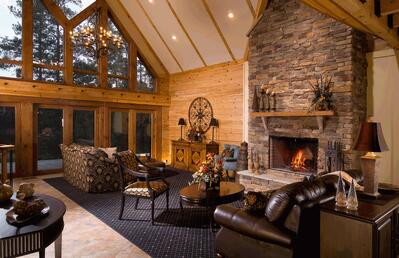 A Fireside Chat about Fireplaces in Log Homes