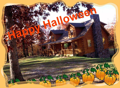 Trick or Treat, Halloween and Appalachian Log Structures