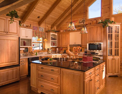 Cook up a Classic Kitchen in your Log Home