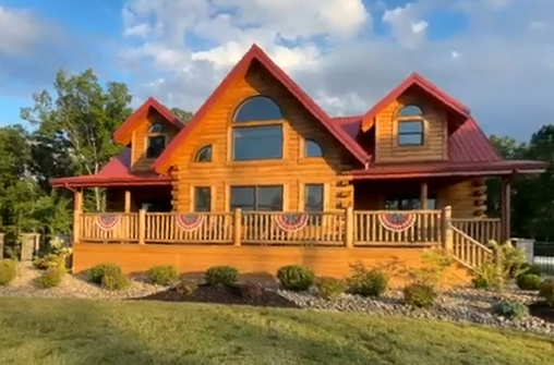 Jeff Wade log home