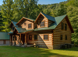 custom_king log cabin kit  home