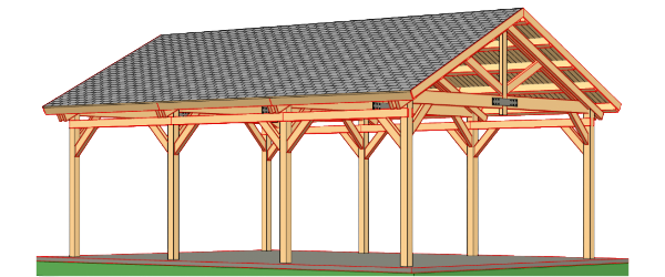 heavy timber pavilion