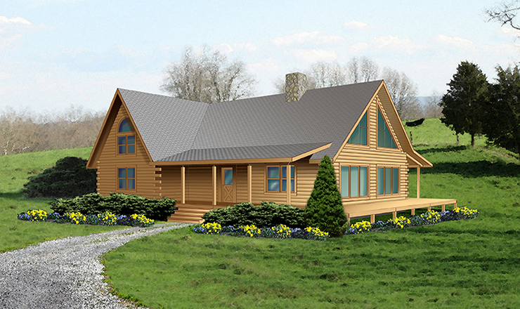 Dogwood Log Home