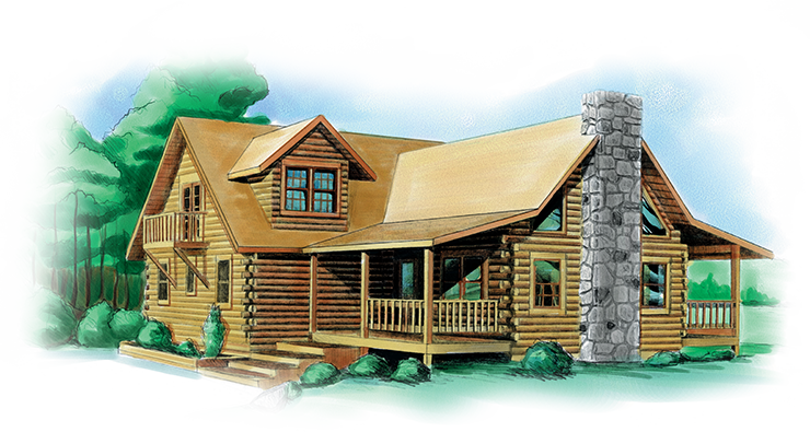 Montgomery Log Home