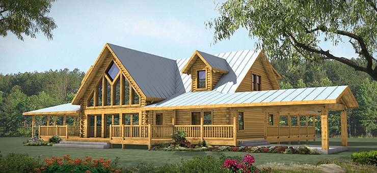 Spring Hope Log Home