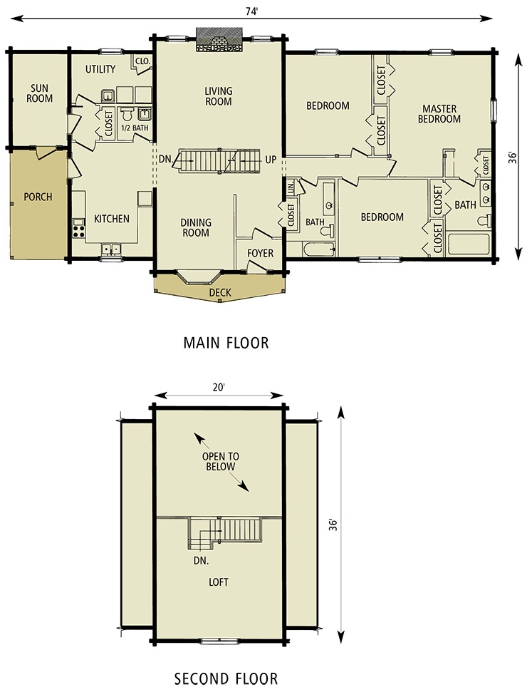 Blueridge Floor Plan
