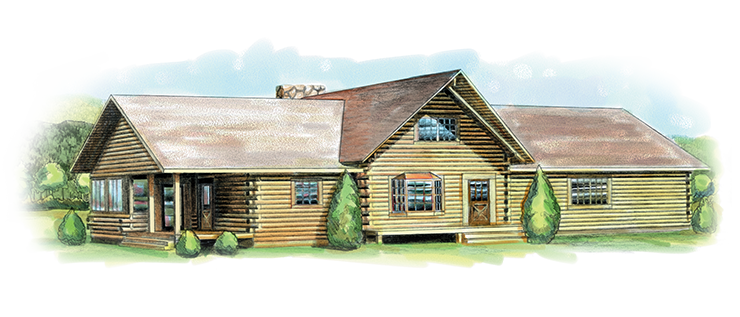 Blueridge Log Home