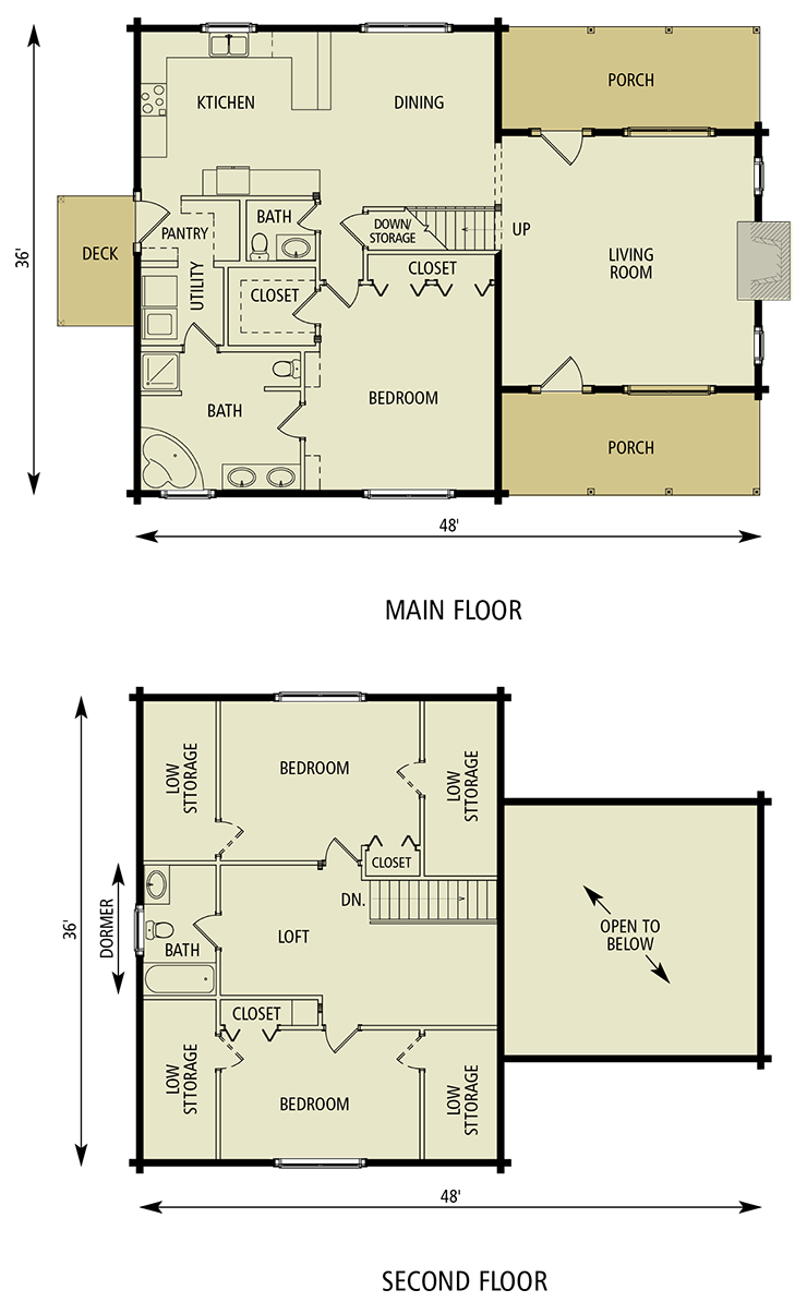 Carolina Floor Plan