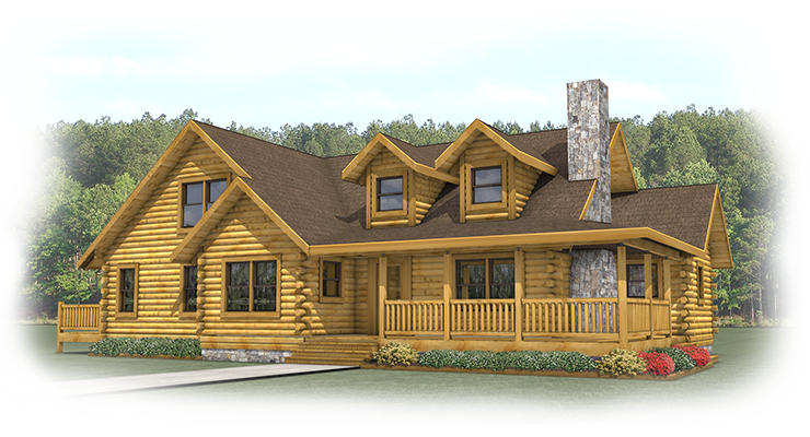 Spruce Valley Log Home