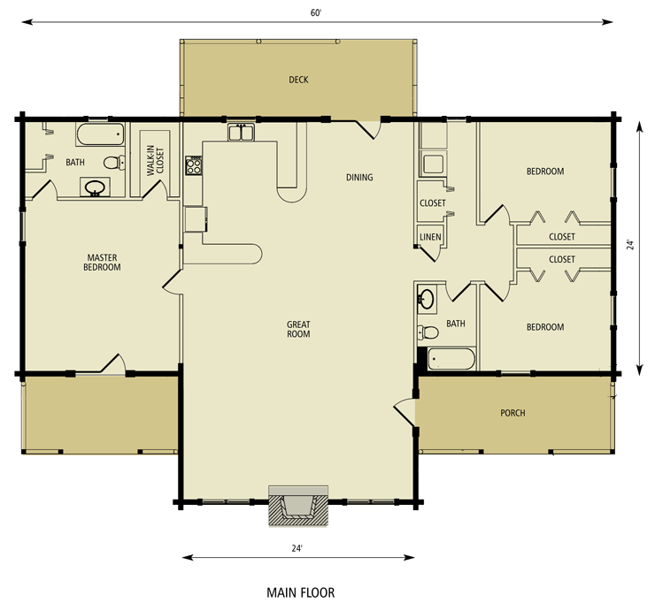 Piedmont III Floor Plan