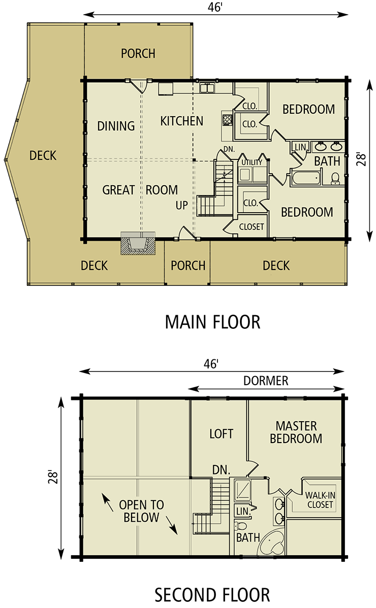 Lakefront Floor Plan