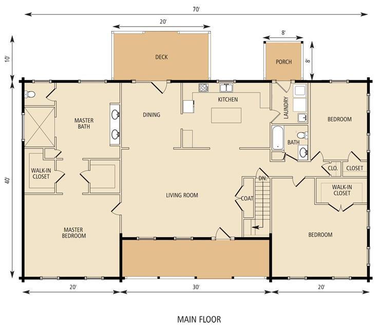 Twin Falls Floor Plan
