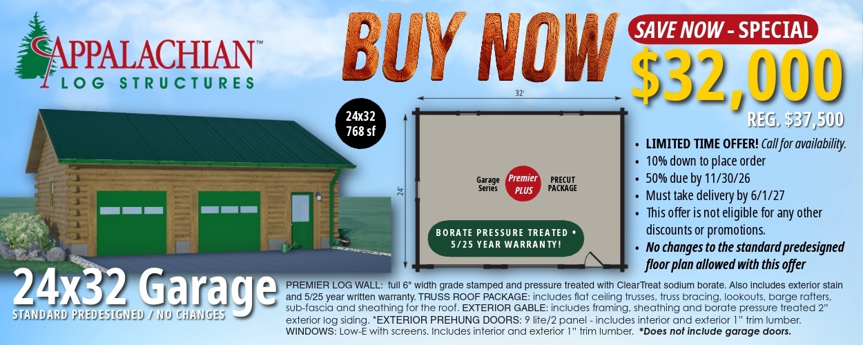 24x32 garage promo