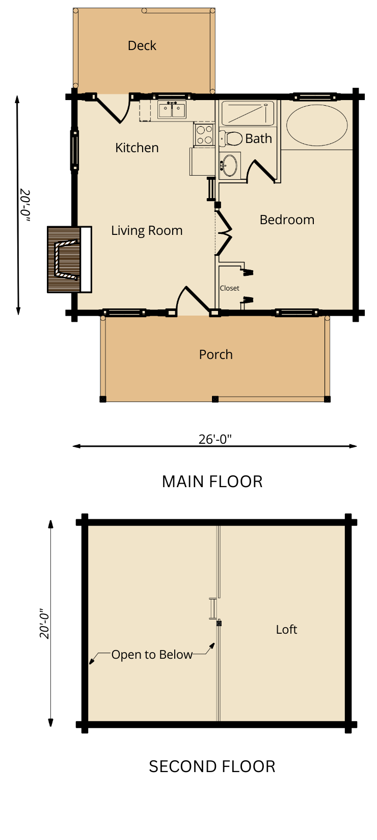 Cherokee Floor Plan