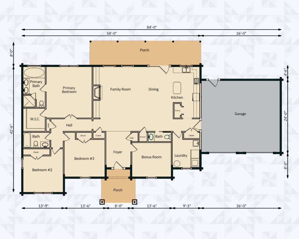 York Floor Plan