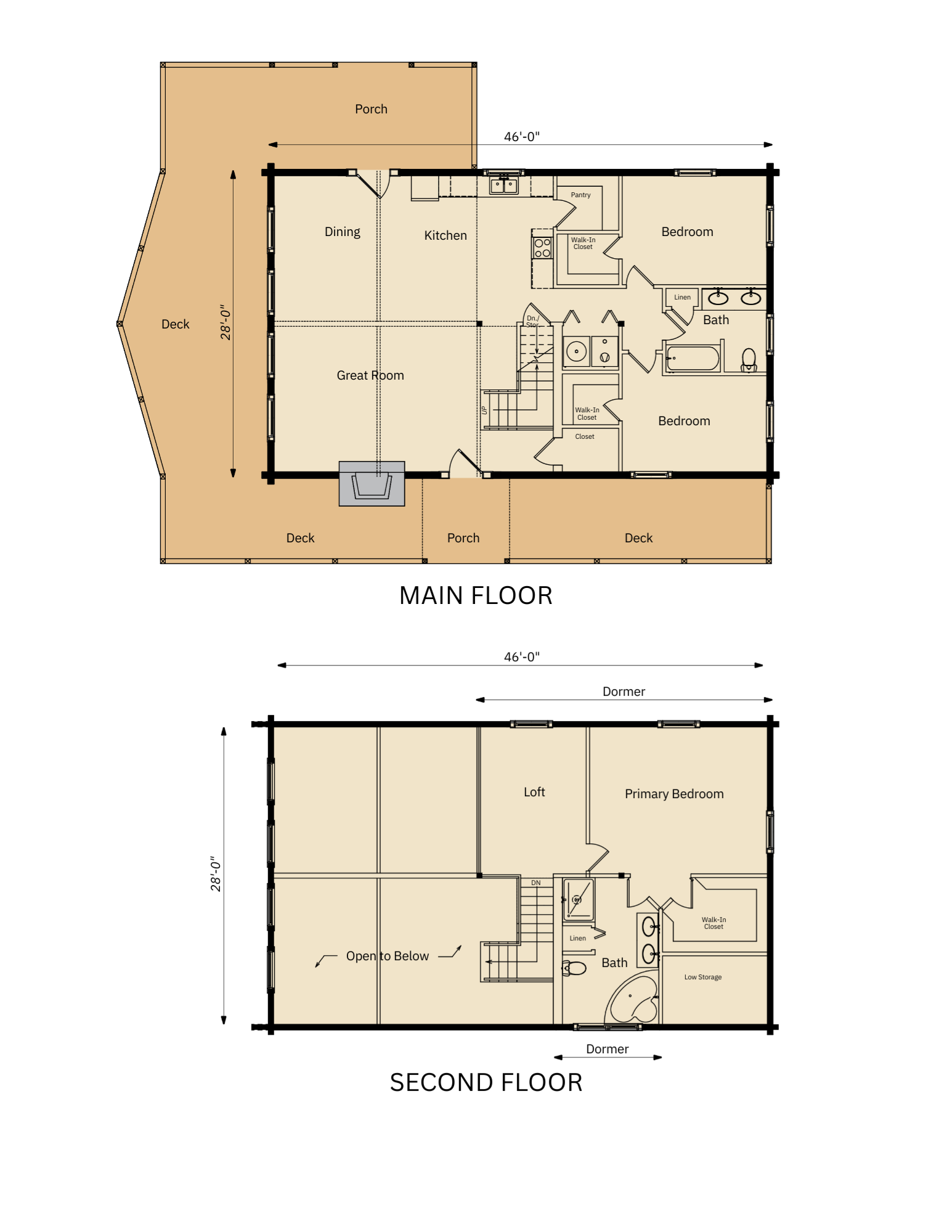 Lakefront Floor Plan