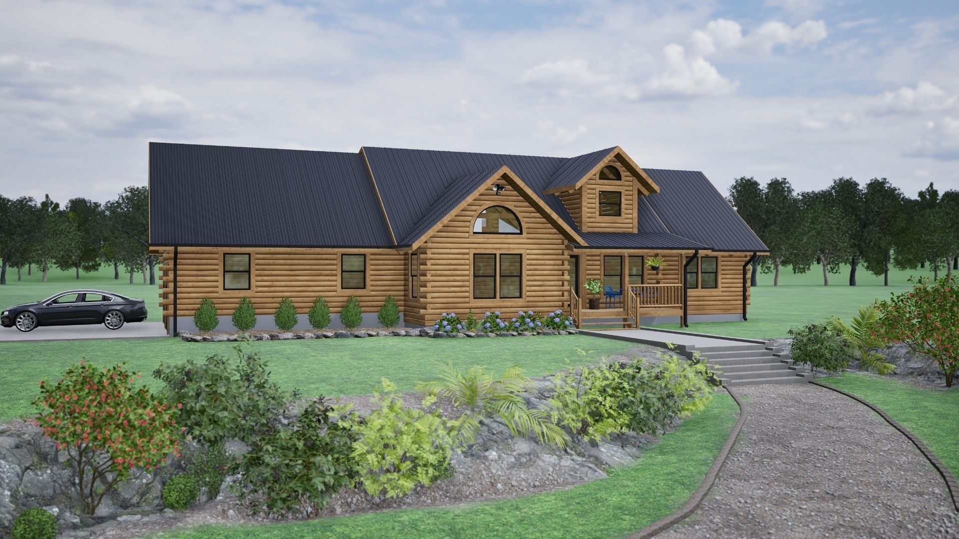 Charleston Log Home
