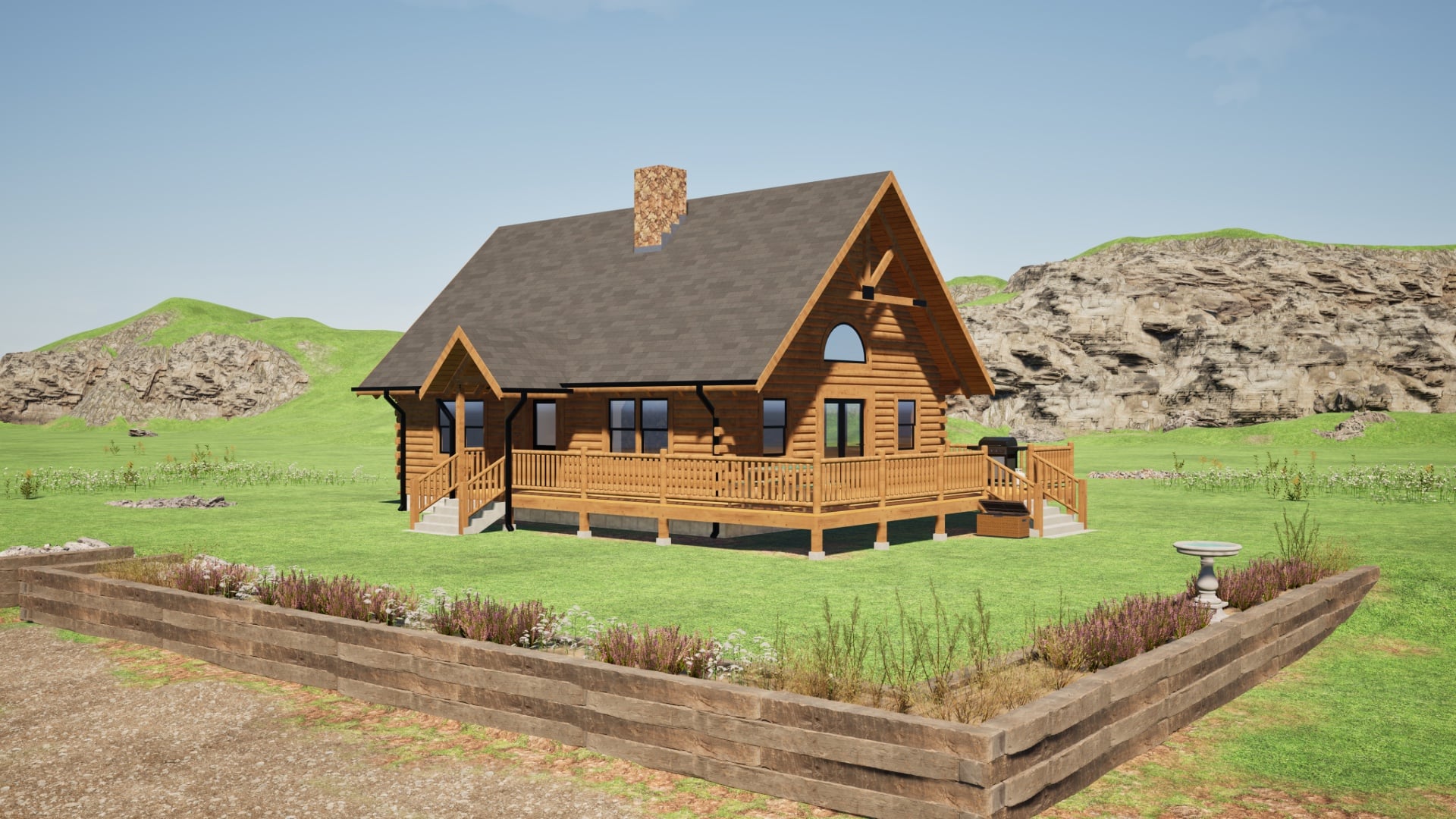 Morgan Log Home