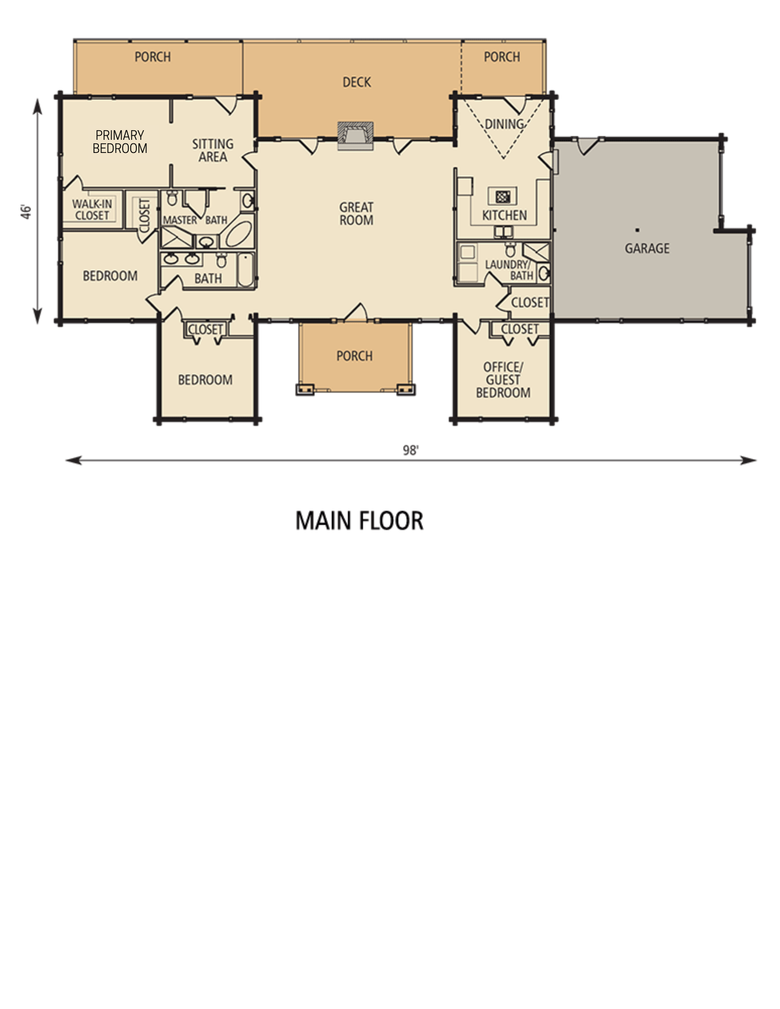 Pine Ridge Floor Plan