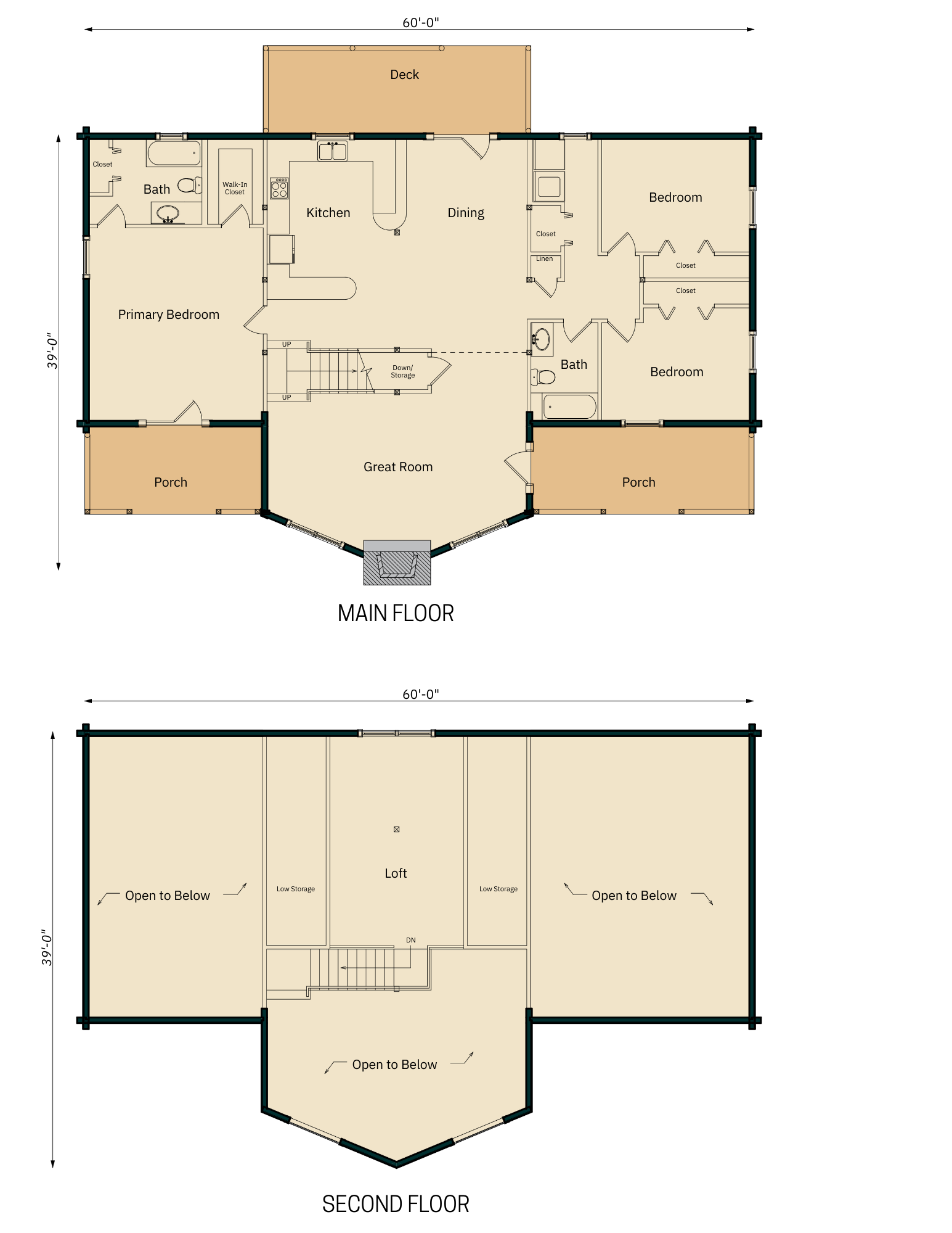 Piedmont II Floor Plan