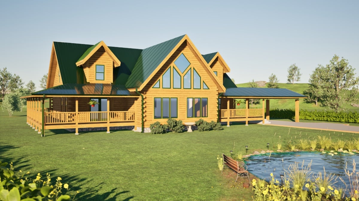 Spring Hope Log Home