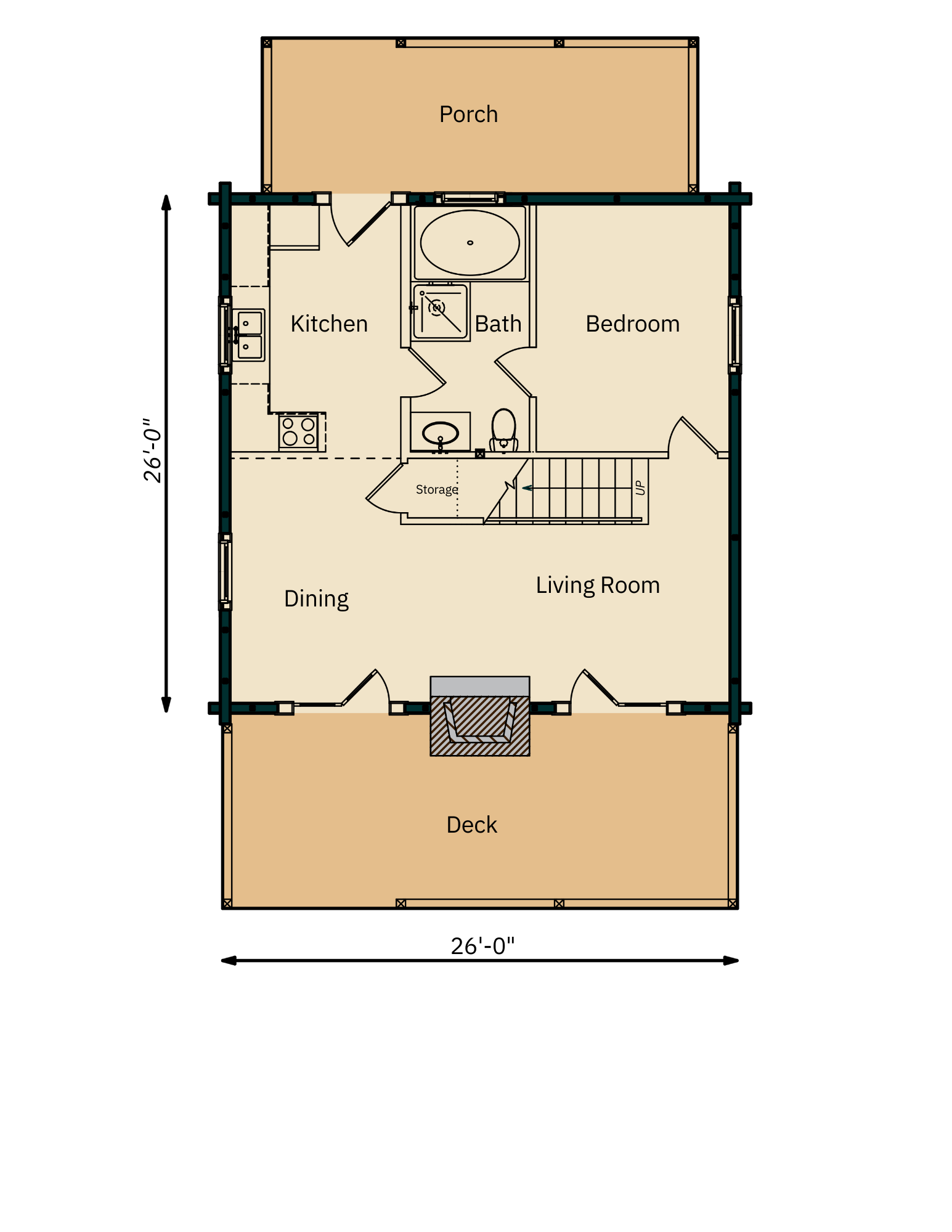 Valley View Floor Plan