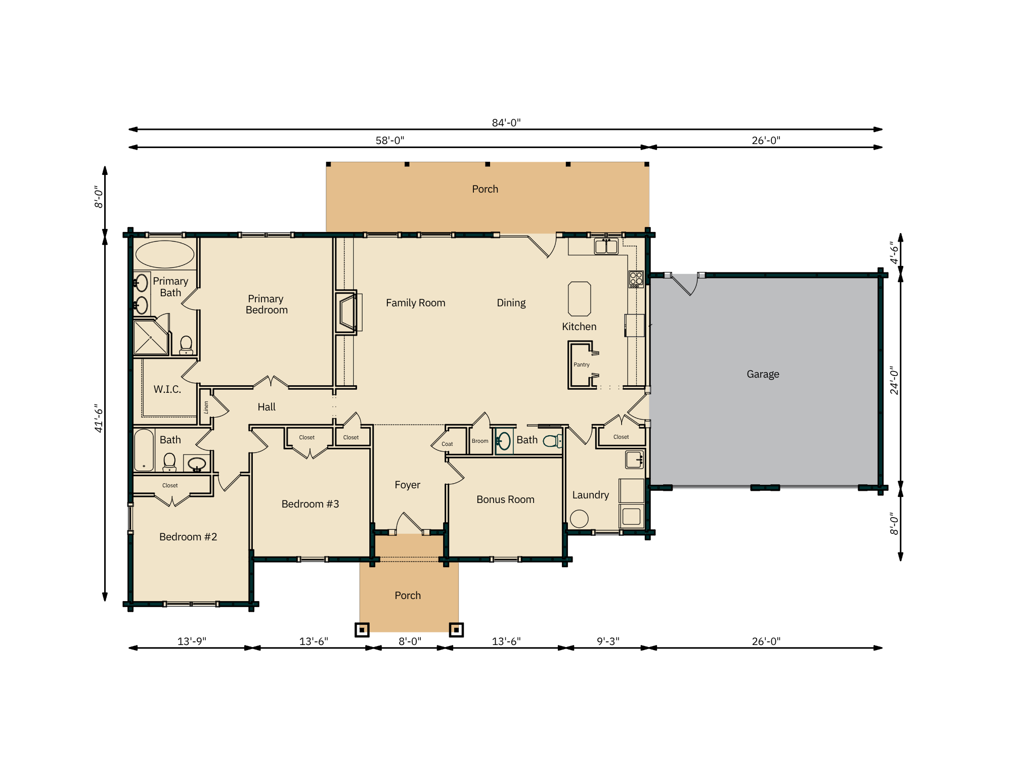 York Floor Plan