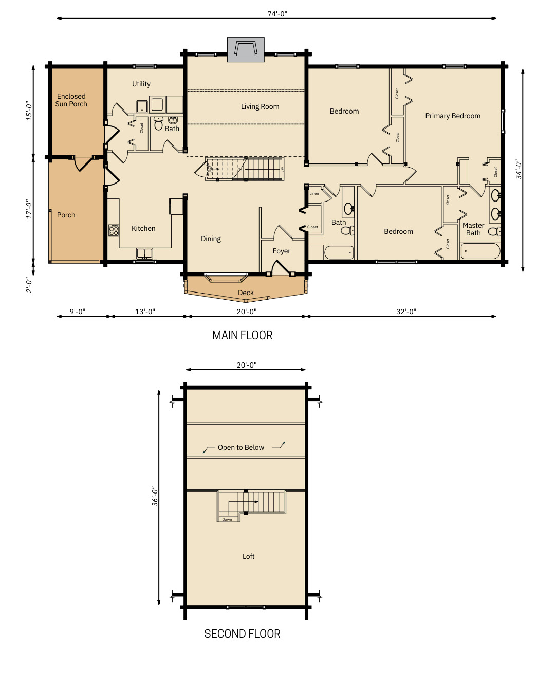 Blueridge Floor Plan