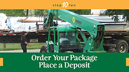 Step 10: Order Your Package and Place a Deposit