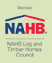 Member NAHB Log and Timber Homes Council