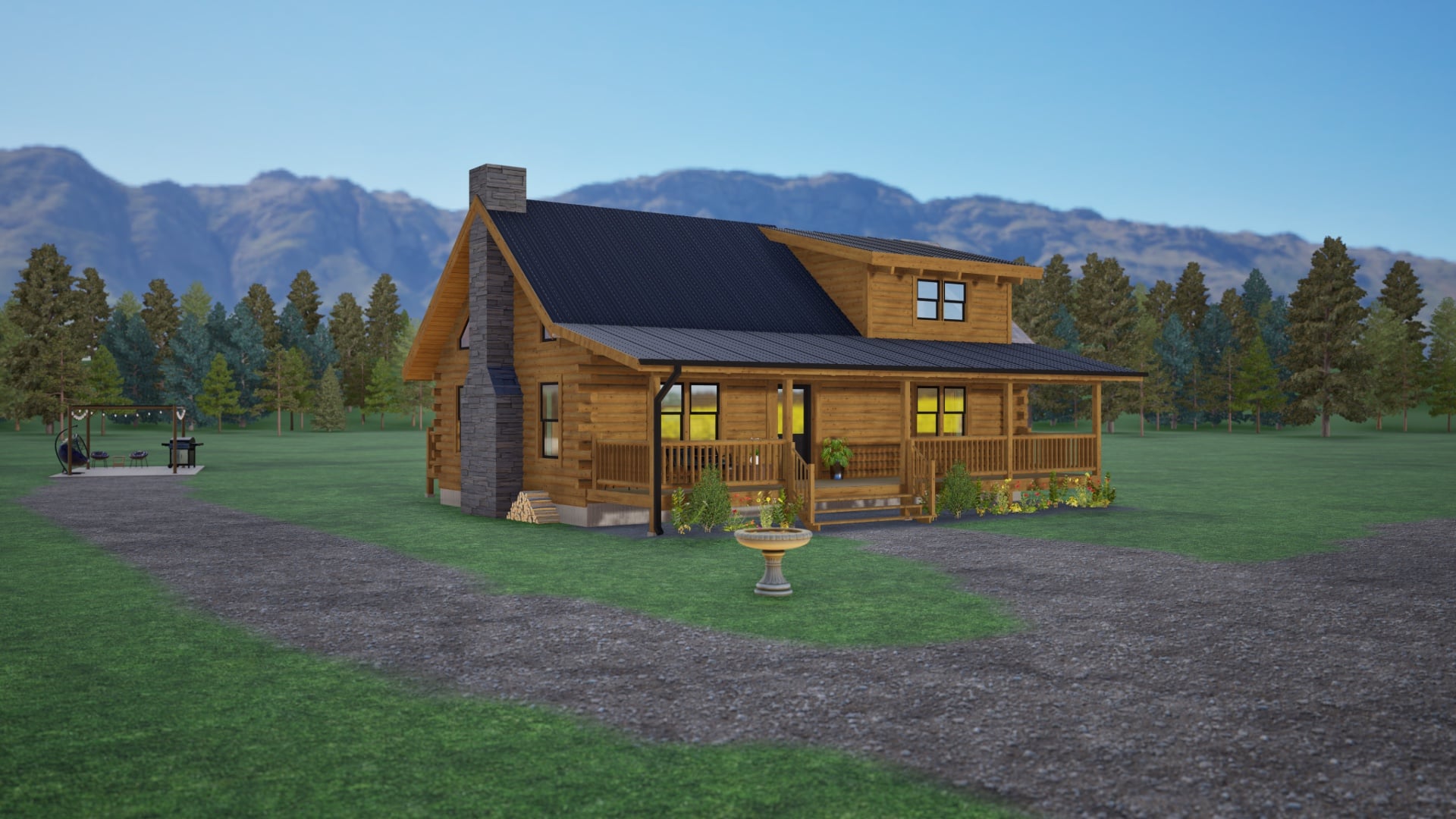 Wildwood Log Home