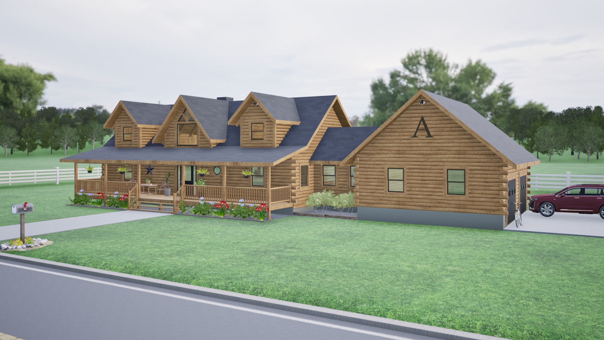 Fairmont Log Home