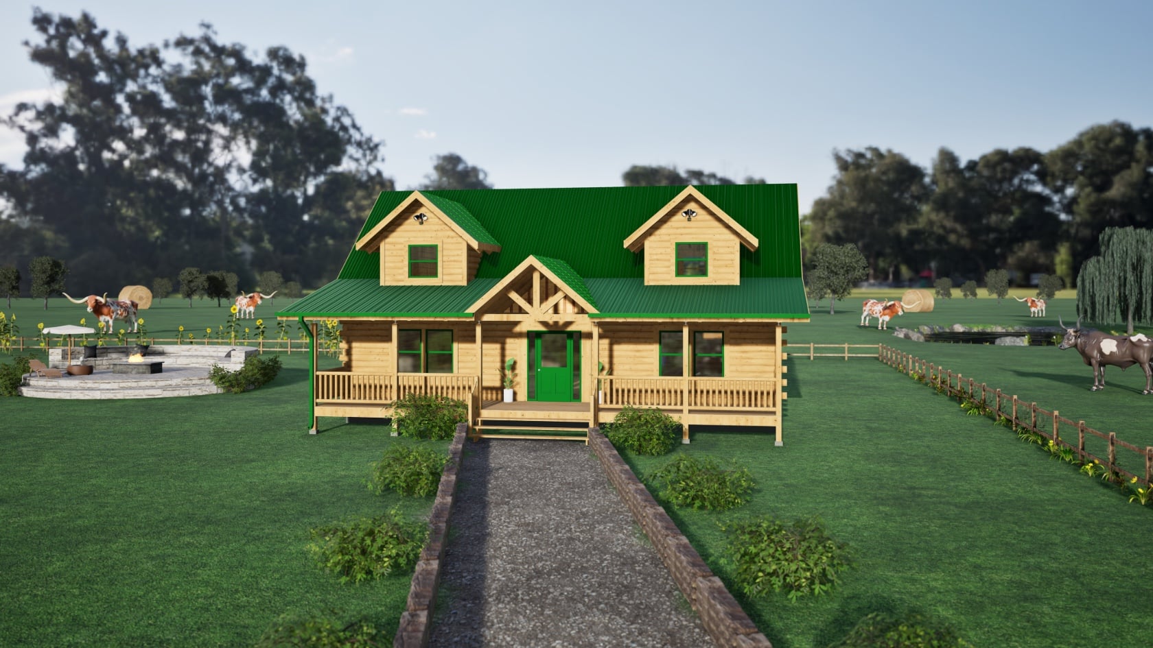 North Ridge Log Home