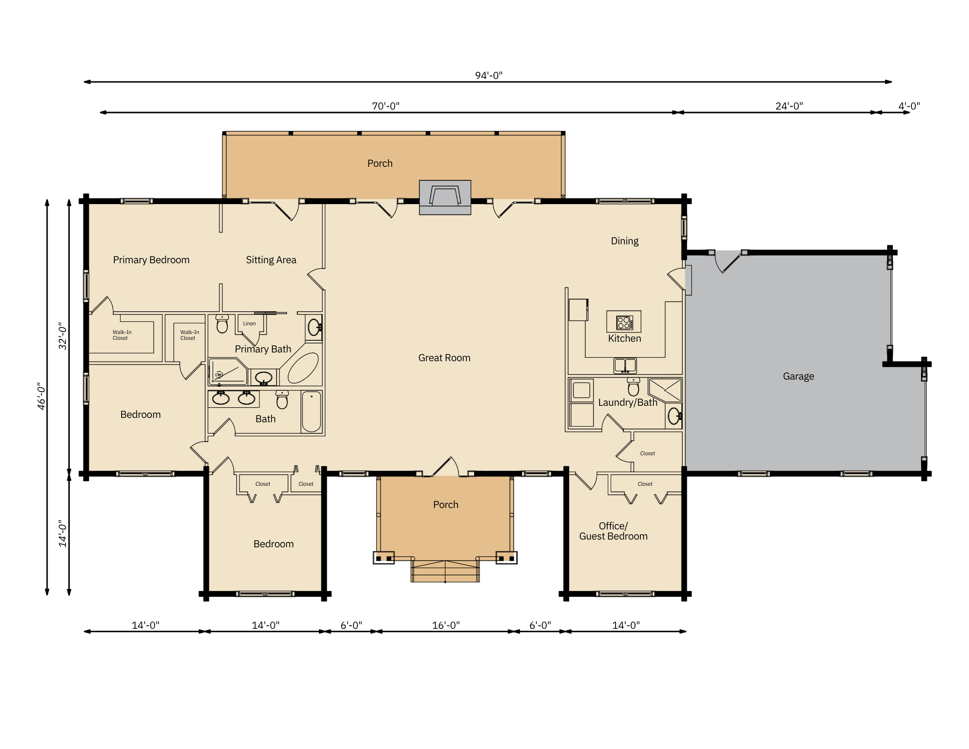 Pine Ridge Floor Plan