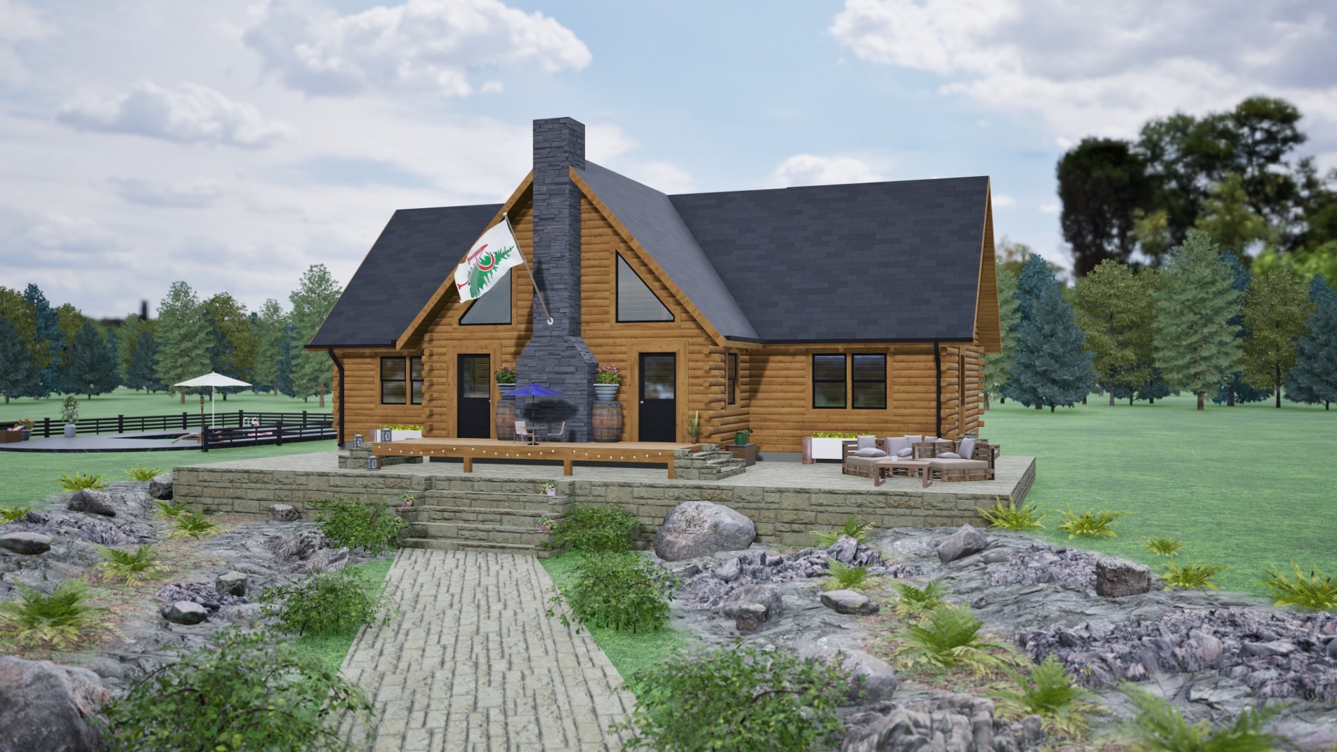 Richwood Log Home